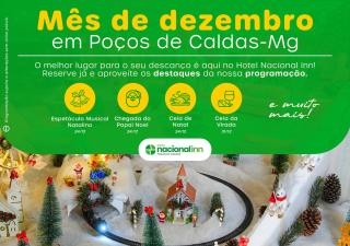 Hotel Nacional Inn Poços de Caldas - Lazer completo e Gastronomia no Centro - Poços de Caldas - 9