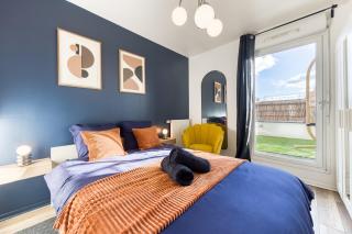 Skylounge- 8Pers -Families - Pros -Terrace- BBQ -Parking- WIFI - 7