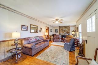 Fire Pit and Porch! Rustic Linville Falls Cottage - 9