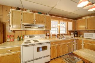 Fire Pit and Porch! Rustic Linville Falls Cottage - 4