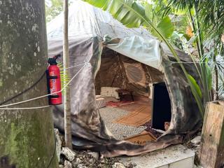 Casa de Campaña en la Pequeña Selva by Legnalife - 8