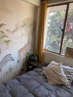 Acogedora habitación en duplex con vista a parque - 9