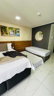 Piscina + Praia – Flat Move Tambaú - 8