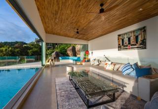 Iconic 5BR Panoramic Seaview Authentic Boho Villa - Chaweng Noi Beach - 2