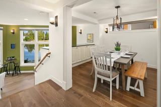 Lakeshore Serene Modern House Dock Billiard Gym - 1