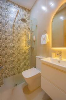 Boho Beige Apartment - Walkable to Beach with Workspace, Fast WiFi, AC & Full Kitchen - 1