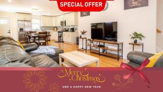 37 - 3BR Quincy - Cozy Townhouse near Adams Park - 0