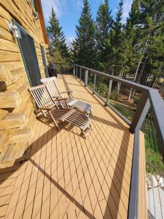 Sunset Cabin by the Sea, Log cabin stunning views - 8