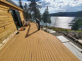Sunset Cabin by the Sea, Log cabin stunning views - 6