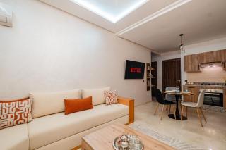 1BR Cosy 2 min M Avenue Parking, Piscine & Fibre - 1