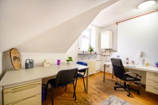 Lavender Attic w AC working desks - 9