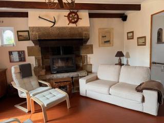 Maison bretonne 50m plage avec jardin et WIFI à TREGASTEL - Réf 413 - 6