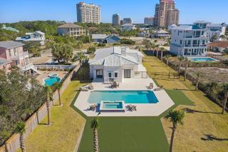 Bourbon Breeze - Beachy Home Near the Gulf with Spacious Outdoor Pool Area - 0