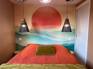 Chalet Sybille, front de mer 1ère LIGNE clim avec draps et ménage final inclus - 5