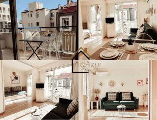 Les Rivages 2P terrasse parking AC 50 m plage - Menton - 0