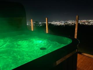 Valley view cabin in the woods on a farm - 3