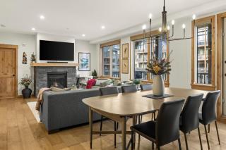 New Spacious Mountain View Condo in Canmore With Hot Tub, Park Pass, Prime Location - 9