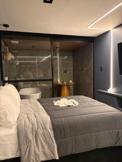 Flat Pé na areia com Banheira Privativa - 1