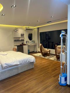 Luxury Studio with Sauna Room with great nile view in zamalek - 2