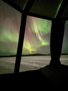 Unique Warm Glass Igloo on a frozen lake in Ivalo - 4