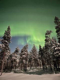 Unique Warm Glass Igloo on a frozen lake in Ivalo - 3