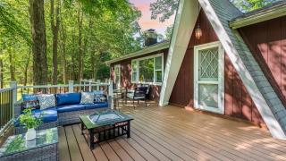 Walk to the Lake Firepit and Sunroom Tomhickon - 0