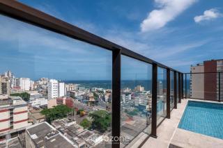 Aptos completos em prédio c/ piscina e academia a 500m da Praia em Salvador- HPAs - 6