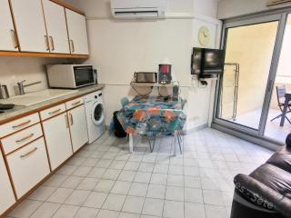 Quartier plage 1 chambre Parking Climatisation Internet - 9