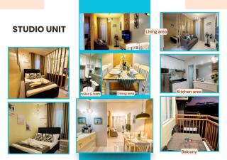 Palawan Romantic Studio with Balcony, FREE Pool & Gym - B2 5Chrysolite - 7