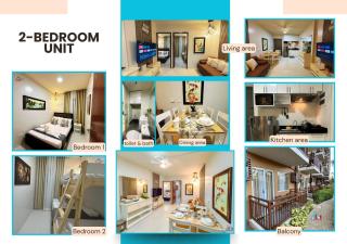 Spacious 2BR Staycation with FREE Gym, Parking & Pool - B2 1Nambulite - 7