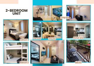 Family Getaway 2BR Rental Homes Near Palawan Airport - B2 4Kunzite - 9