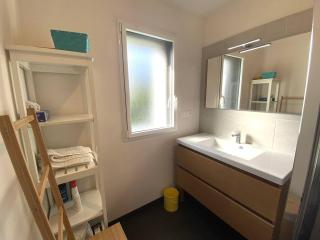 Superbe villa avec WIFI à 300m d'une plage de sable fin à l'ILE GRANDE - Ref 296 - 1