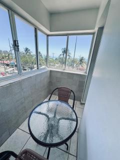 Vista única à BEIRA-MAR na praia de pajuçara - dois quartos- Apto 302 - 4