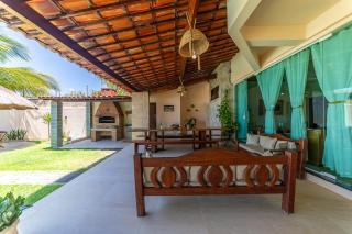 Paraíso de Tabuba - casa de aluguel por temporada - 32km de Maceió-AL - Pé na areia - 24h de Frente para o mar - 9