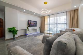 celestial suites apartment with swimming pool well equipped gym ample parking space children playing ground and relaxing rooftop with amazing scenic views - 8