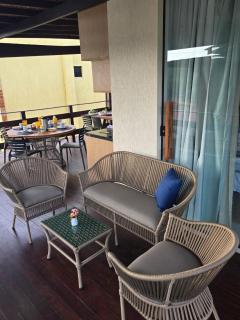 Vista da Lagoa Aruá, 2 suítes com Churrasqueira - 3