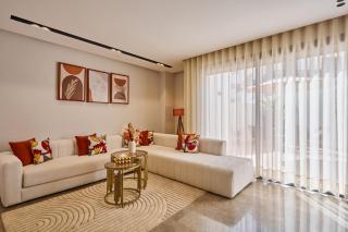 AFCON Casablanca 5 min Walk to Stadium Private Terrace 65 inch TV Fiber Internet All Sports Channels - 4