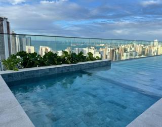 Studio 500m da Praia - Piscina com Vista Incrível - 5