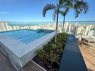 Studio 500m da Praia - Piscina com Vista Incrível - 4