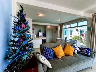 Charming and Family With a pool and ocean view, 3 blocks from the beach, with 2 TVs and Netflix & HBO - Boca del Río - 0