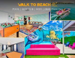 MERMAID HOUSE WITH POOL JACUZZI STEPS to SIESTA KEY BEACH - 0