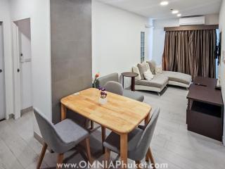 OMNIAPhuket - 2 Bedrooms Flat - Pool View - Gym - 2