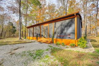 4 Mi to Mammoth Cave Hand-Built Cabin on 70 Acres - 0