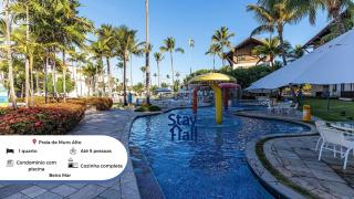 Equipped apartment in the Marulhos condominium-best beach in Muro Alto-SH058 - 9