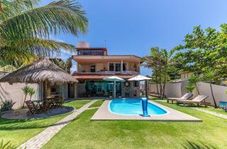 Paraíso de Tabuba - casa de aluguel por temporada - 32km de Maceió-AL - Pé na areia - 24h de Frente para o mar - 1