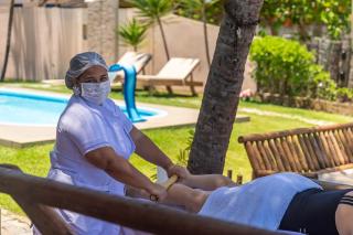 Paraíso de Tabuba - casa de aluguel por temporada - 32km de Maceió-AL - Pé na areia - 24h de Frente para o mar - 3