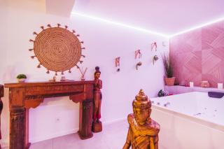 Gîtes Mas des rochers - Romance tropicale avec Spa - 4