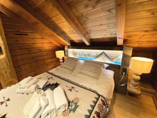 Chalets à La Bresse - LE GRIZZLY Chalet en bois avec SPA Jacuzzi MAE-8041 - 9