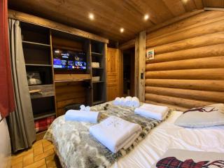 Chalets à La Bresse - LE GRAND CERF Chalet en rondins avec SPA Jacuzzi MAE-8081 - 5