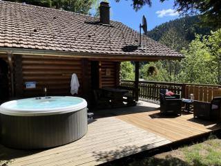 Chalets à La Bresse - LE GRAND CERF Chalet en rondins avec SPA Jacuzzi MAE-8081 - 4